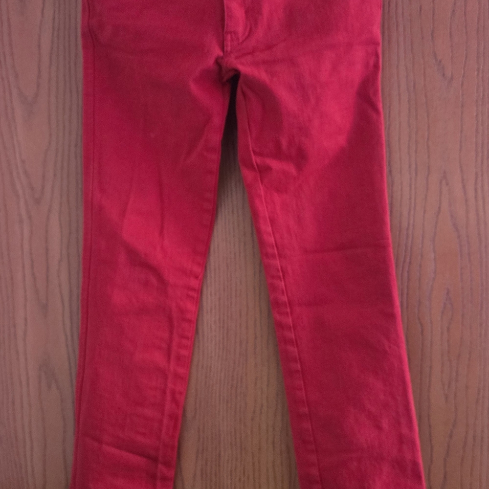 Vibrant Red Pants